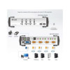 Aten CS1734A 4-Port PS2 USB VGA Audio KVMP Switch